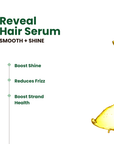 Reveal Hair Serum For Shine & Frizz Control 2 Oz
