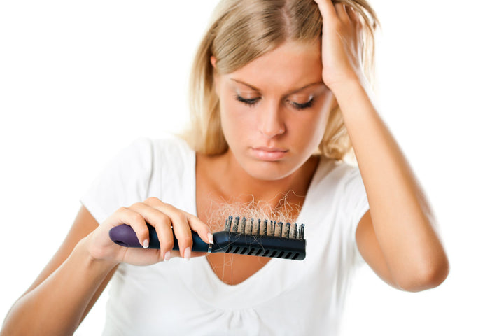 Which health problems can result in hair loss?
