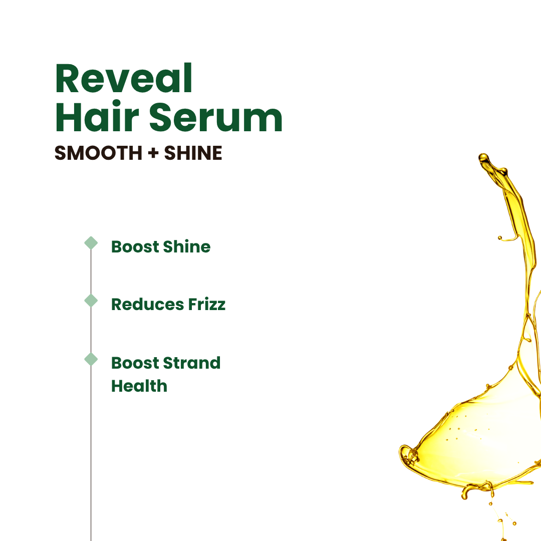Reveal Hair Serum For Shine &amp; Frizz Control 2 Oz